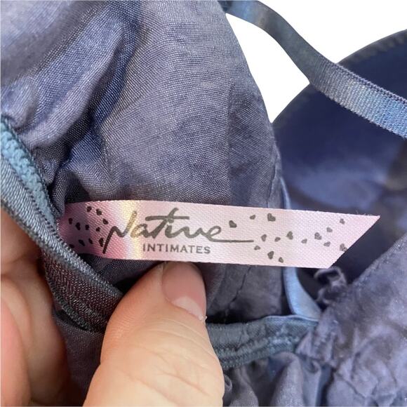 Nature Intimates babydoll Y2k tank top tiered Ruffle 36C Forest fairy fairycore - Picture 3 of 4